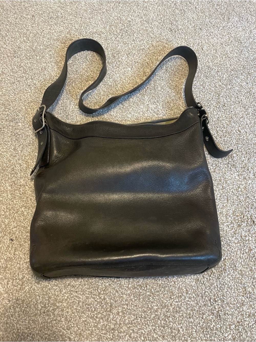 Vintage Black Leather Coach Legacy Bag